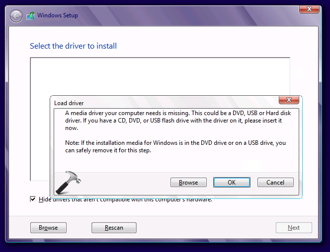 installing an os on a blank hard drive
